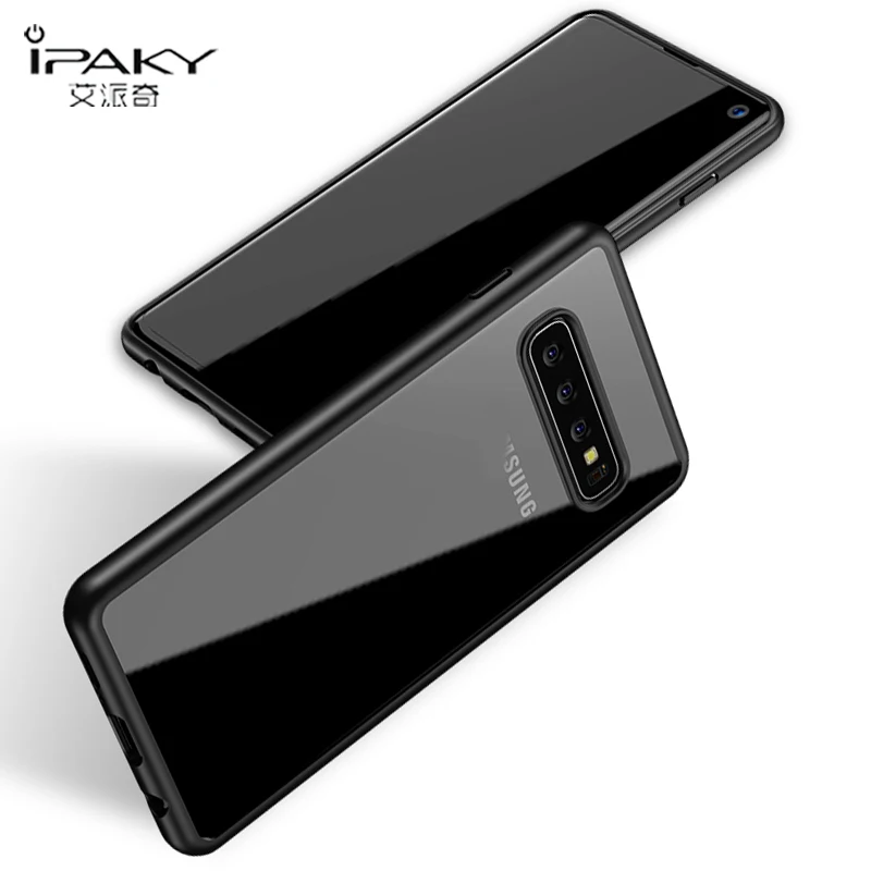 S10 Plus E Чехол iPaky тонкий прозрачный чехол для Samsung Galaxy S 10 силиконовый Smaung Lite чехлы |