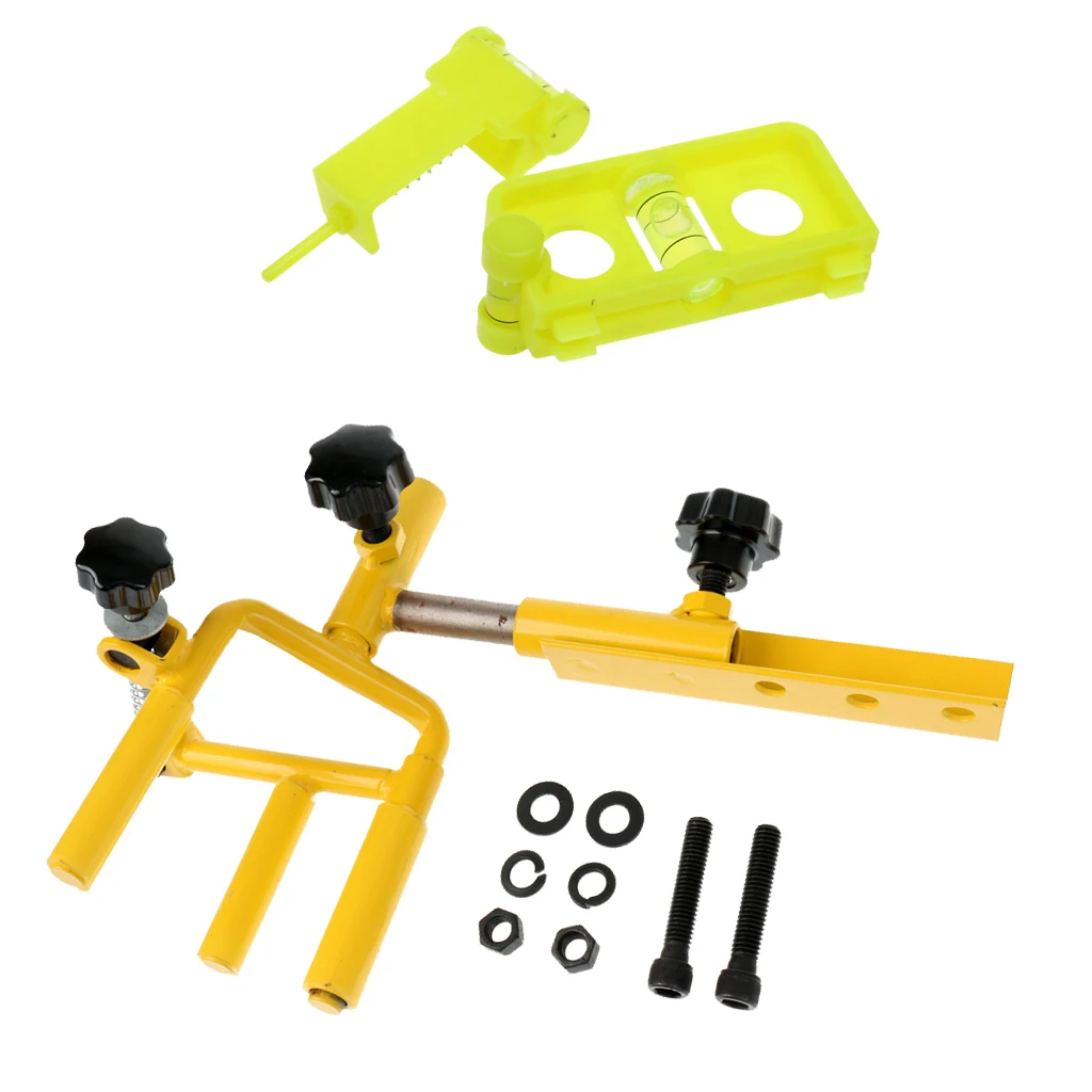 

Universal Adjustable 360 Degree Archery Parallel Bow Vise + Bow String Level Combo Shooting Equipment