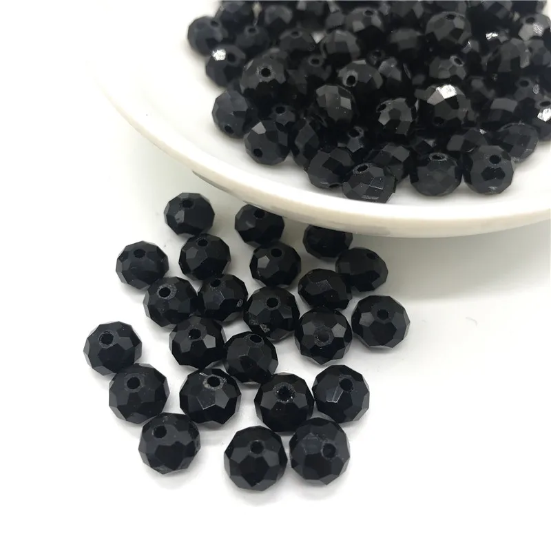 Wholesale 4*6mm/6*8mm Circular Austria faceted Crystal Glass Beads Loose Spacer Round for Jewelry Making #30 | Украшения и