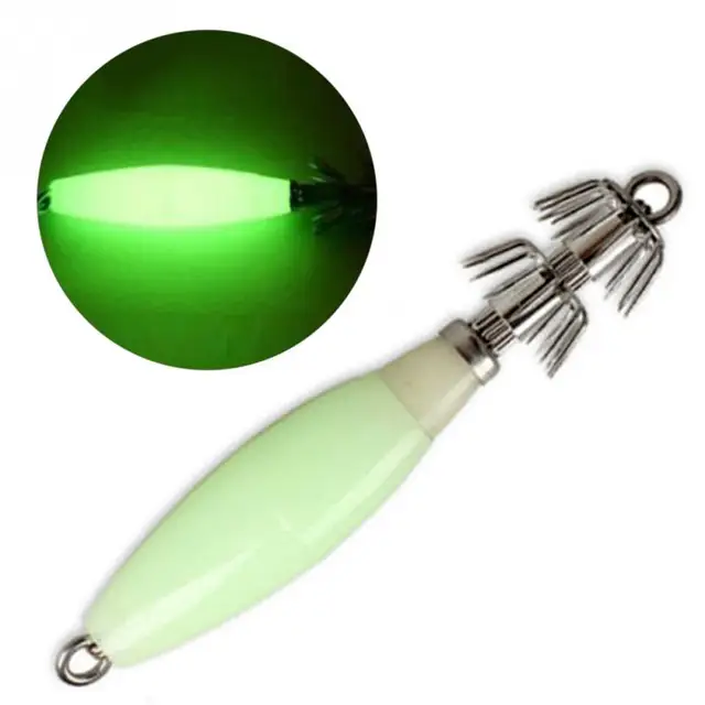 Buy Glow in Dark Luminous Fishing Lures Baits Squid
