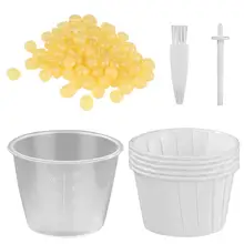 Удаление волос из носа портативный набор восковой удаление волос из носа триммер для волос уход за лицом бритва практическое Очищение эпилятор