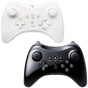 

Black/White High Quality U Pro Bluetooth Wireless Controller for Nintendo Wii U Game Controller Joystick Gamepad