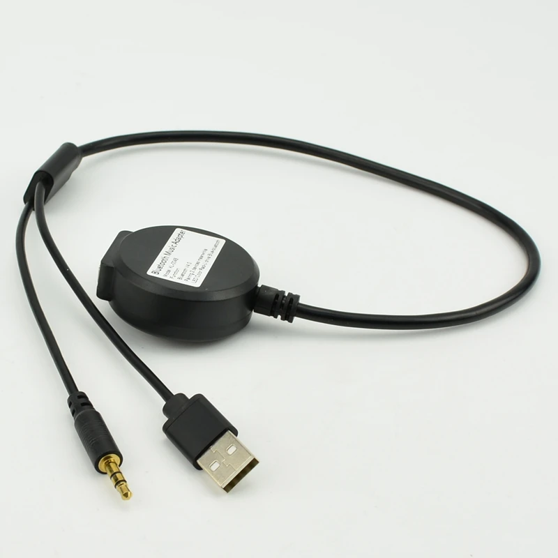 Автомобильный Bluetooth аудио 3 5 мм AUX USB музыкальный адаптер Набор для BMW
