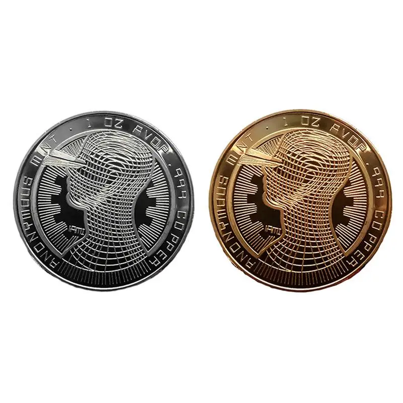 Gold Plated Bitcoin Coin Collectible Gift Casascius Bit Coin BTC Coin Art Collection Physical gold commemorative coins