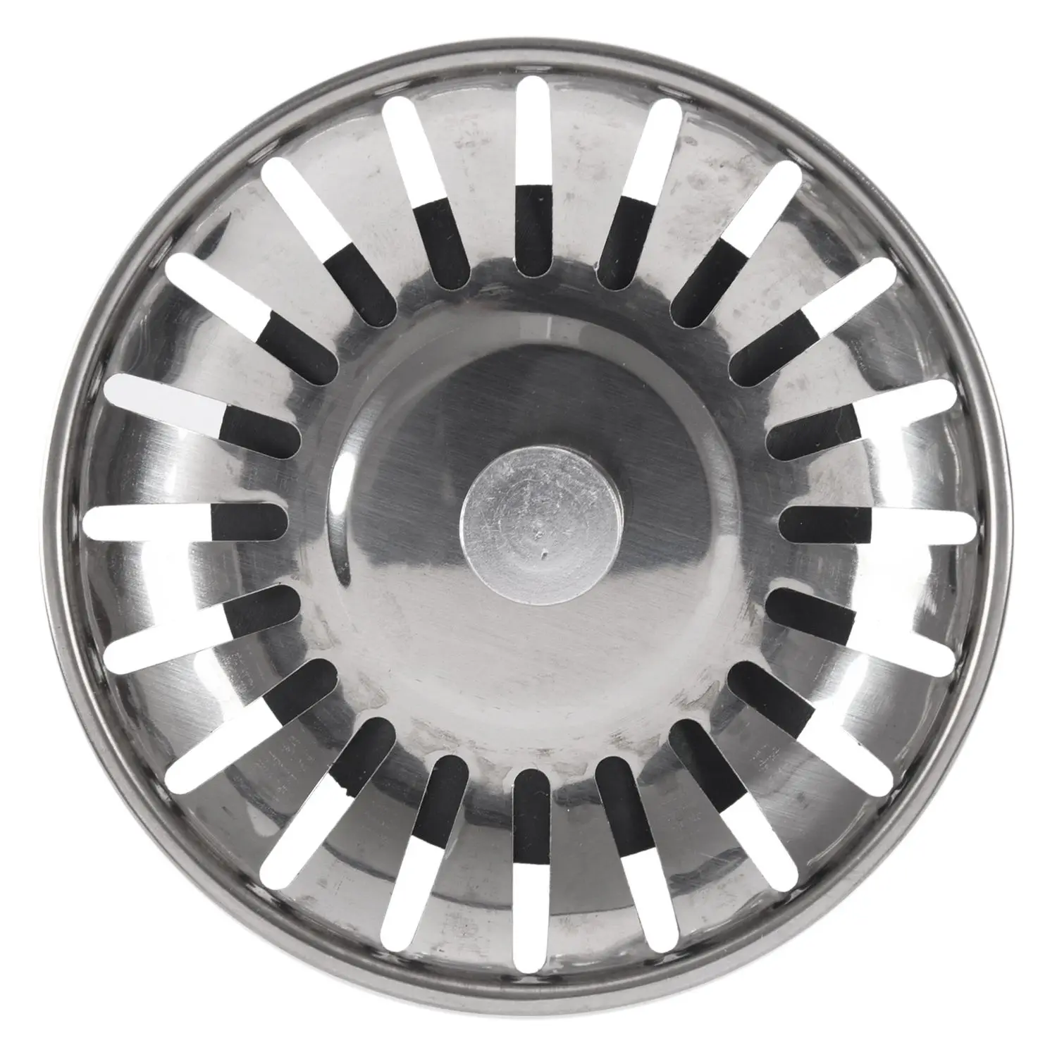 Kitchen Sink Strainer Drainer Draining Waste Plug Stainless Steel Water Stopper Sink Water Filter Plug Kitchen Accessories