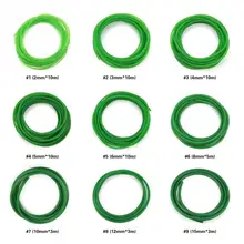 Green Rough Surface PU Polyurethane Round Belt for Drive Transmission