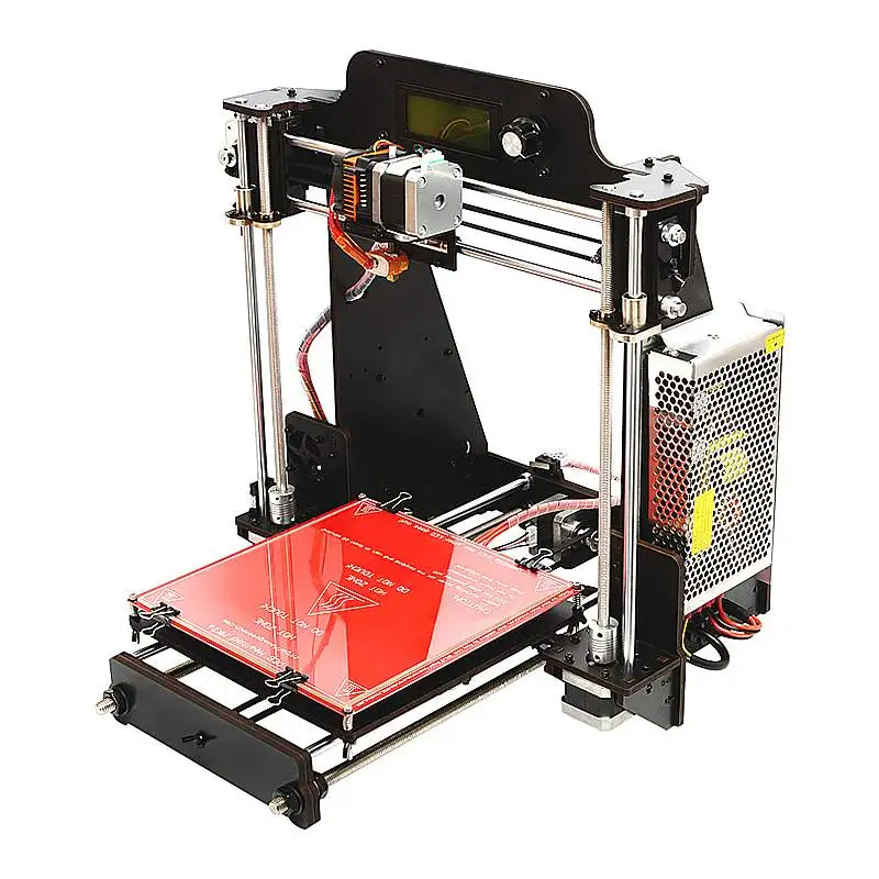 

Prusa I3 Pro W DIY 3D Printer Kit 200x200x180mm Printing Size 1.75mm 0.3mm Nozzle