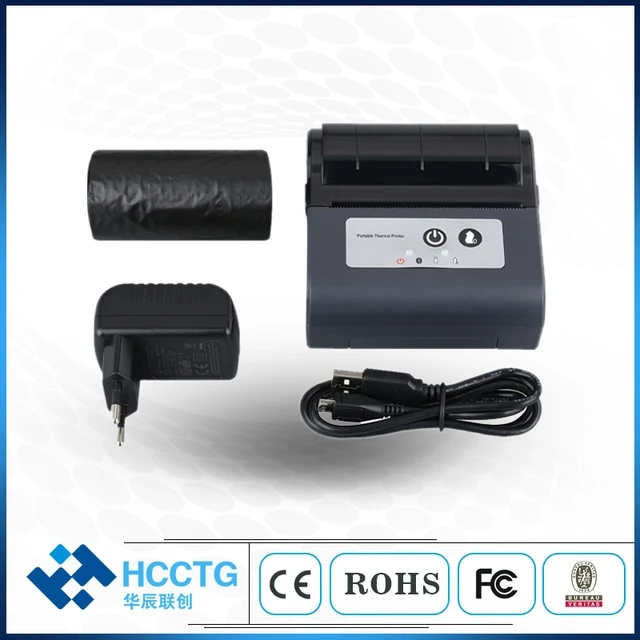 Special Offers Durable Mini USB+WIFI OR Bluetooth+USB Interface Optional 80mm POS Thermal Printer For 1D 2D QR Code Printing HCC-T3P-W