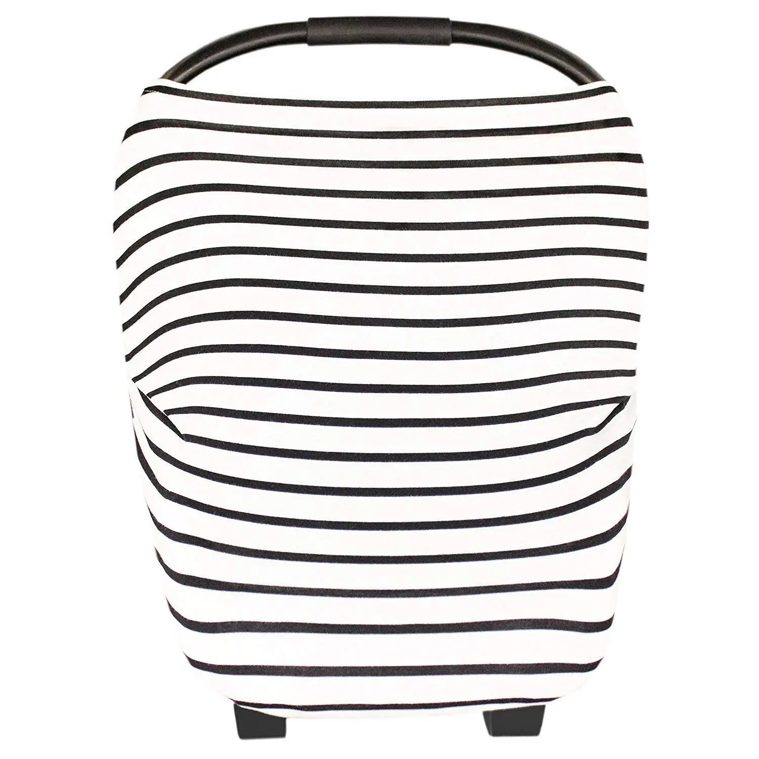 Baby Car Seat Cover Canopy And Nursing Cover Multi Use Stretchy 5 In 1