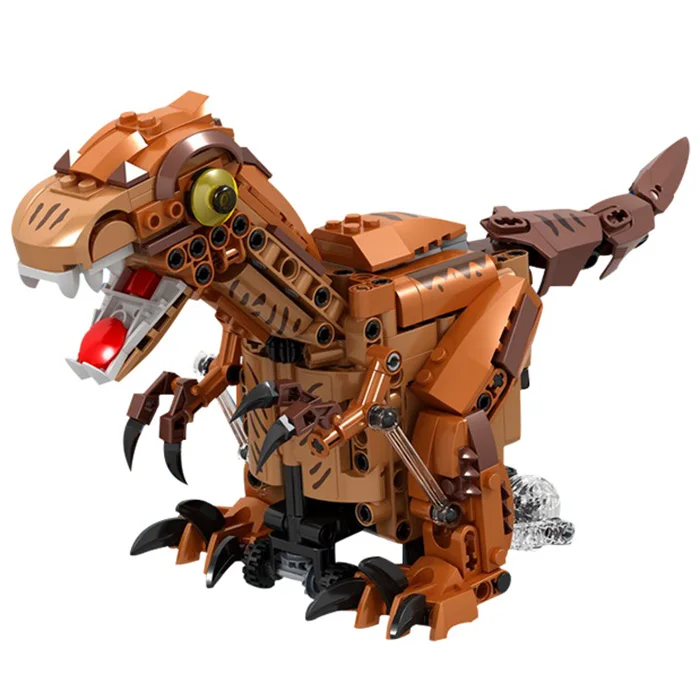 

424 Pcs Electric Imitating Imitating Crawling Posture Intelligent Blocks Set Toy Automatic Obstacle Avoidance Assembling Blocks