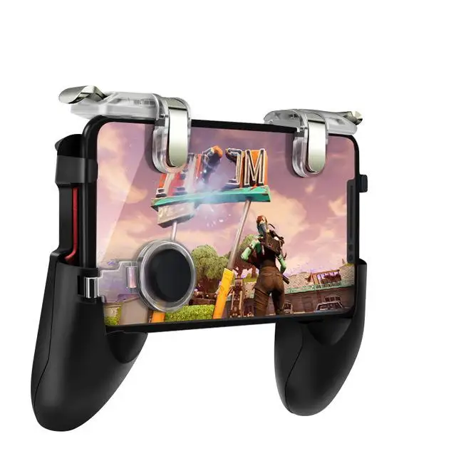 

HobbyLane For PUBG Game Gamepad Mobile Phone Game Controller L1R1 Shooter Trigger Fire Button for Knives Out d10