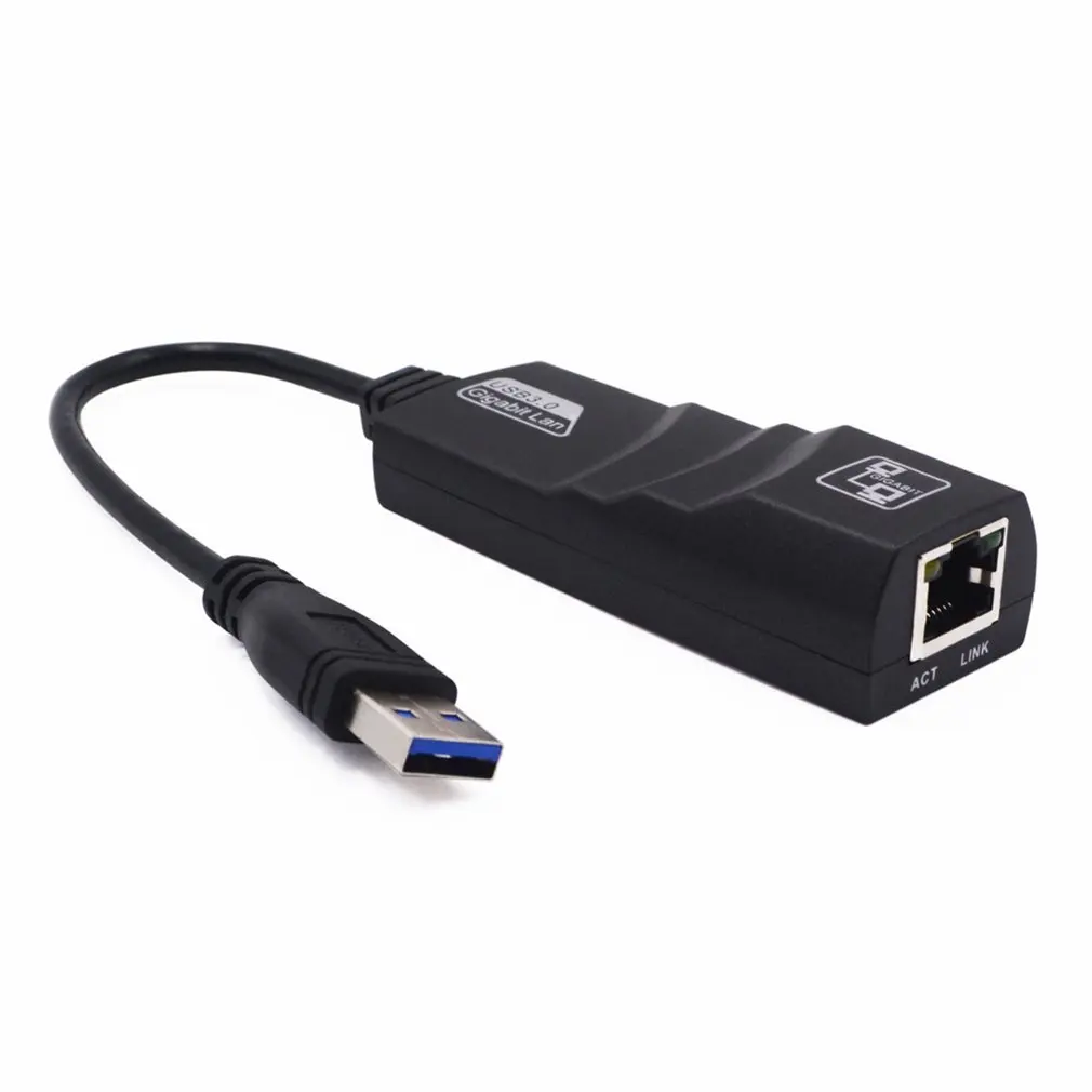 USB Ethernet адаптер Сетевая карта USB 3,0 к RJ45 Lan гигабитный Интернет для компьютера для Macbook ноутбука Usb Ethernet