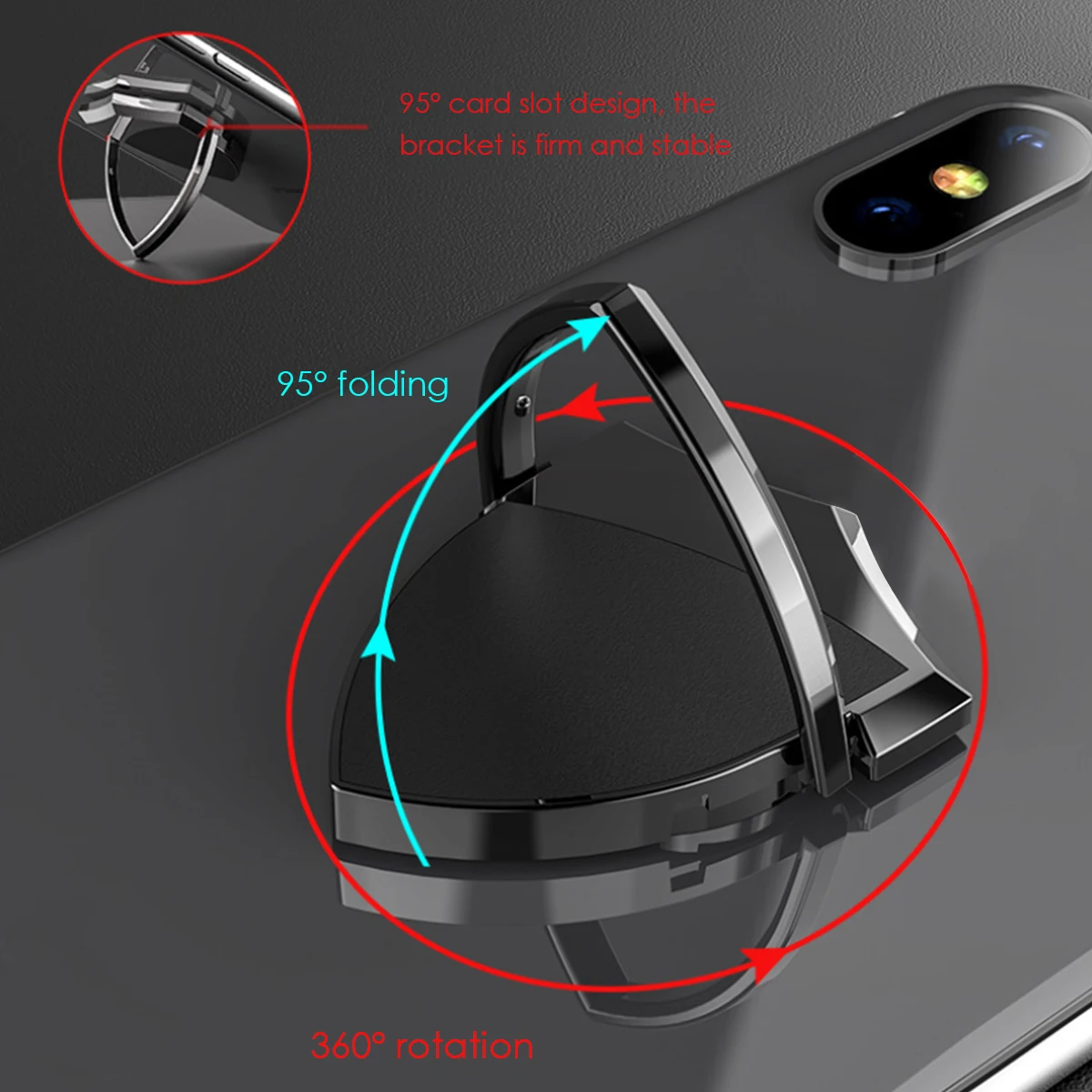 SOONHUA Ultrathin Shield Shape Car Holder Magnetic Cell Phone Mobile Holder Universal For iPhone Samsung Xiaomi GPS Bracket