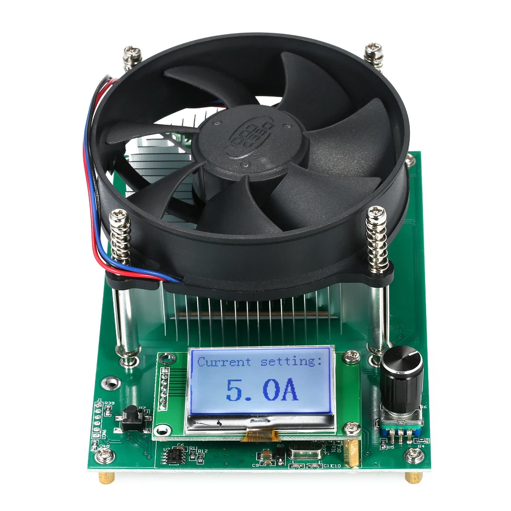 

Constant Current Electronic Load 60V 10A Battery Tester Discharge Capacity Tester Meter Module 12V 24V 48V Lead-acid Lithium