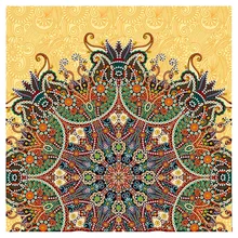 Фото на заказ! Алмазная вышивка цветок алмаз особенной формы живопись Рукоделие 3d дрель DIY живопись