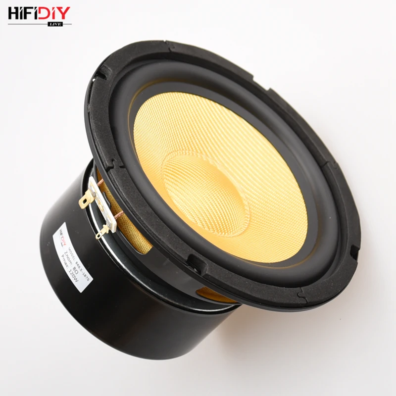 Hi Fi Динамики HIFIDIY LIVE сделай сам 6 дюймовый 5 низкочастотный динамик 8 Ом 120 Вт из