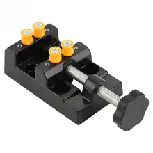 Горячие Мини Настольные тиски грецкий орех Зажим Хобби стол Ремесло Ювелирный зажим тиски инструменты для ремонта ювелирных изделий орех DIY инструмент