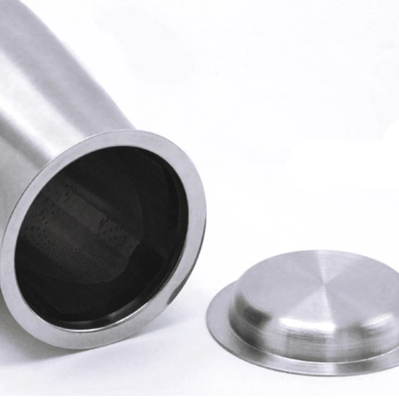 

Stainless Steel Coffee Powder Sieve Cocoa Powder Chocolate Icing Filter Sugar Container Flour Sifter Coffee Accessorie 2019