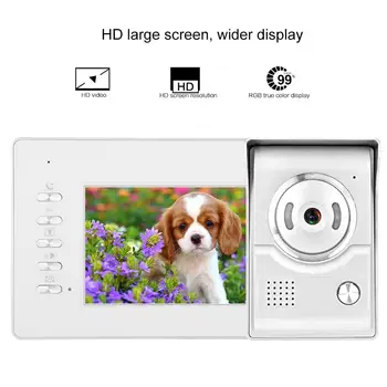 

7 Inch TFT Monitor Video Door Phone Doorbell Intercom Kit HD Camera