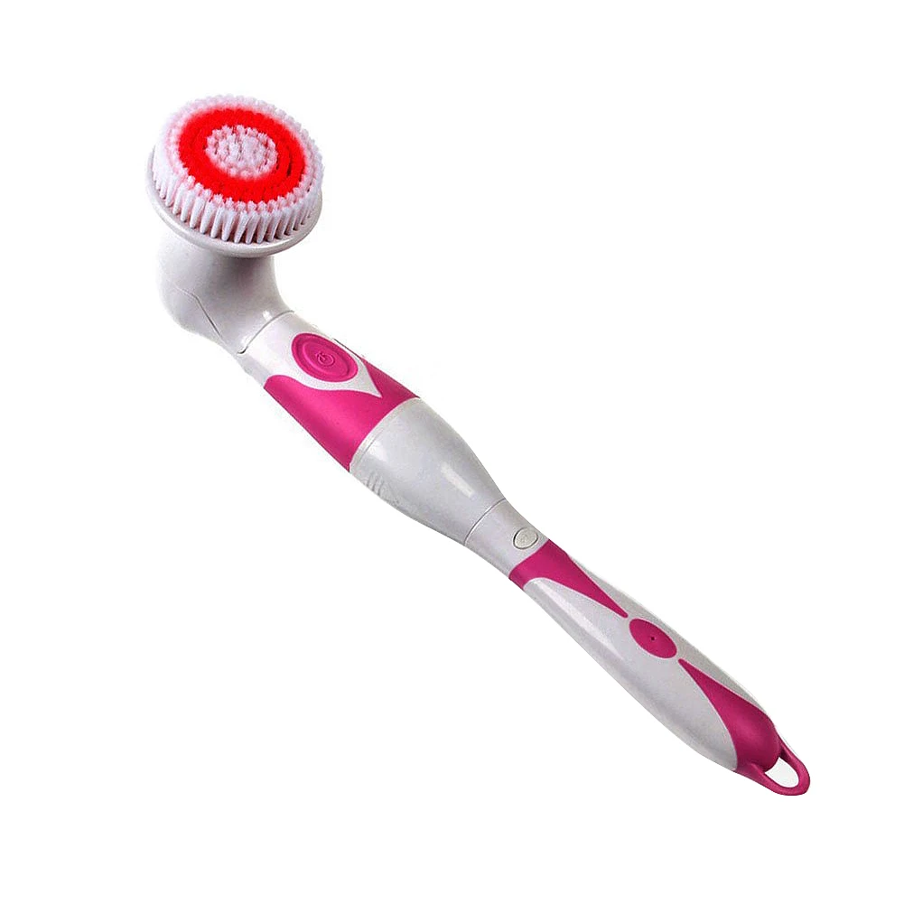 NEW 4 In 1 Electric Bath Brush Long Handle Waterproof Body Cleansing ...