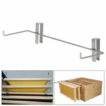 Экспортный Тип горячего пчеловодства из нержавеющей стали Пчеловодство рама гнездо селезенка полка верхняя Сварка 40 градусов косой крюк
