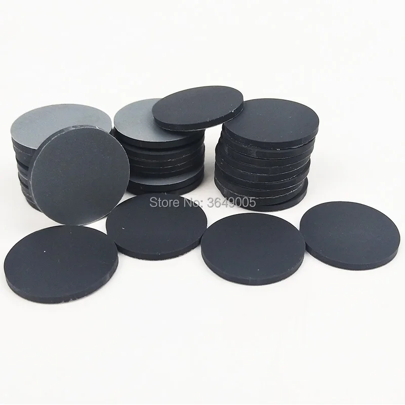 

3M SJ5816 die cutting black bumpon 19mm diameter adhesive round rubber
