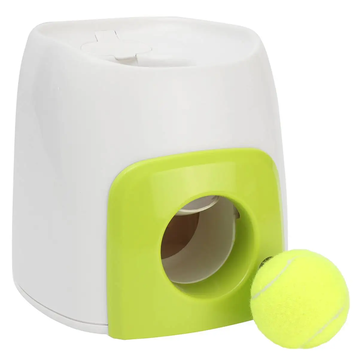 

Fetch N Treat Dog Interactive Toys Cat Pet Tennis Ball Automatic Dispenser Play Training Toys Pet Funny Reward Launcher Trainer