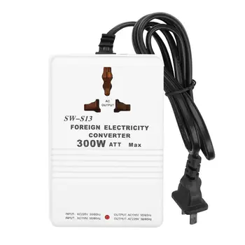 

SW-S13 300W Step-Up and Down Voltage Converter Transformer From 220 To 110V and 220 To 110V (CN plug)