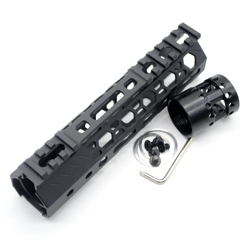 TriRock дизайн 7 ''дюймовый M-lok Handguard Rail Free Float Picatinny Mount system Fit. 223/5. 56 AR-15_Black Andoized