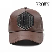 Новые шапки осень/зима из искусственной кожи Бейсбол Кепки для Для мужчин Для женщин бейсболка, шляпа, кепка в стиле хип-хоп с надписью, кепка, для улицы, Casquette