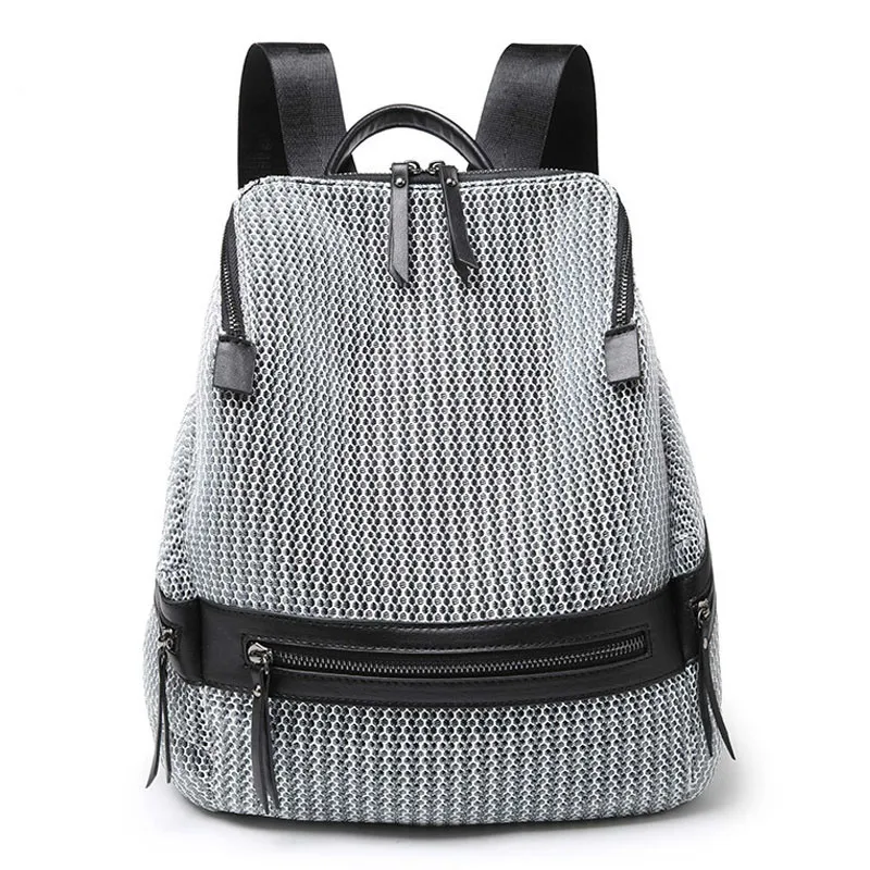 

New Women's Nylon Backpack Casual Women Large Laptop Backpacks School Bags For Teenage Girls Female Travel Bag Rucksack 2019