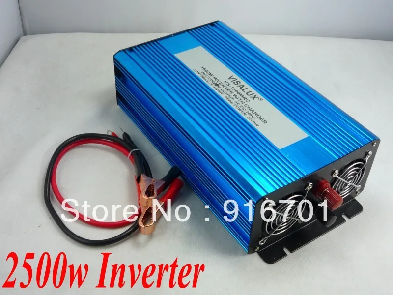 2500 W Чистая синусоида Инвертор DC/AC Мощность инверторы 5000 ватт-пик внесетевая