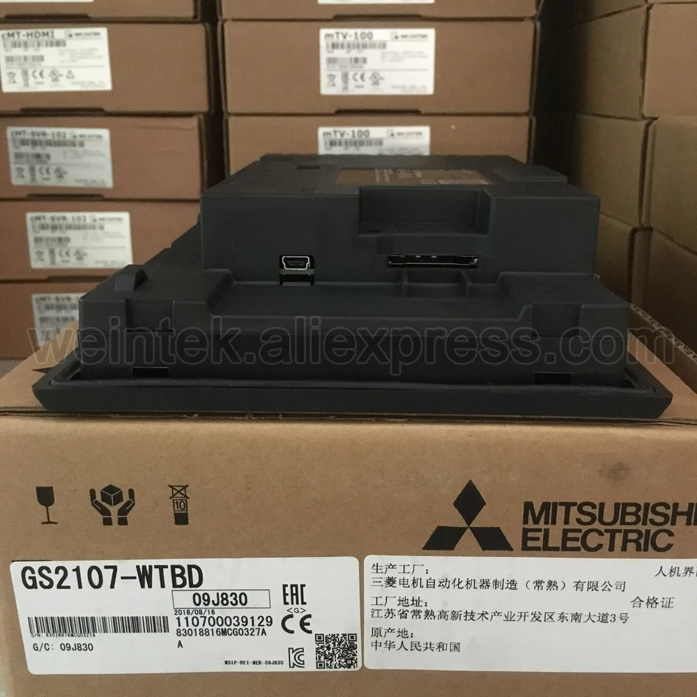 Стало еще проще HMI GS2107 WTBD 7 дюймов сенсорный экран Панель с LAN RS232 RS485 портов