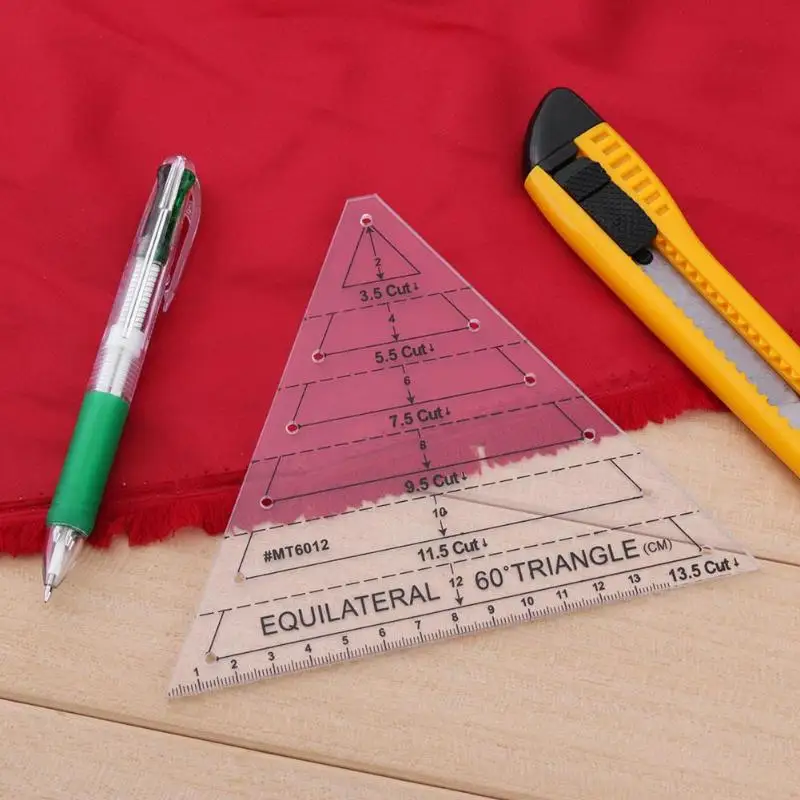 

High Grade Transparent Acrylic Sewing Patchwork Craft Quilting Ruler Cutting Craft Ruler Scale DIY Handmade Sewing Tools