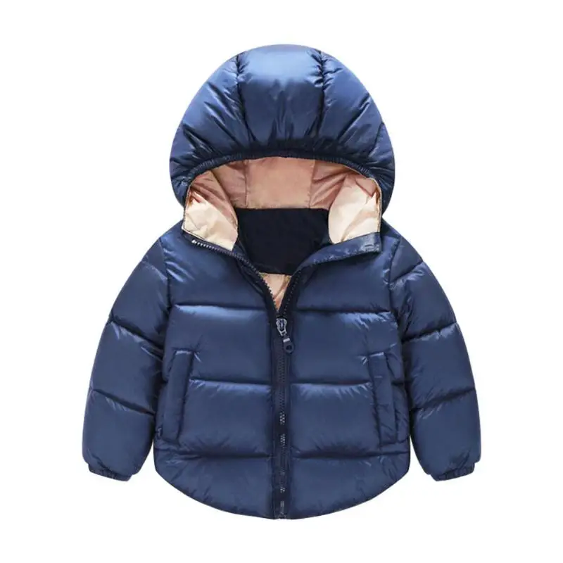 

Kids Toddler Boys Jacket Coat & Jackets Children Winter Autumn Jacket Duck Down Coat Warm Zipper Fashion Pocket Slim Parka