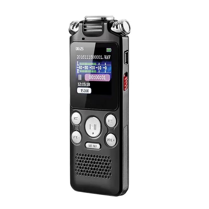

Digital Voice Recorder For Lectures And Meetings Voice Activated Recorder Sound Audio Recorder Dictaphone Tape Recording Device