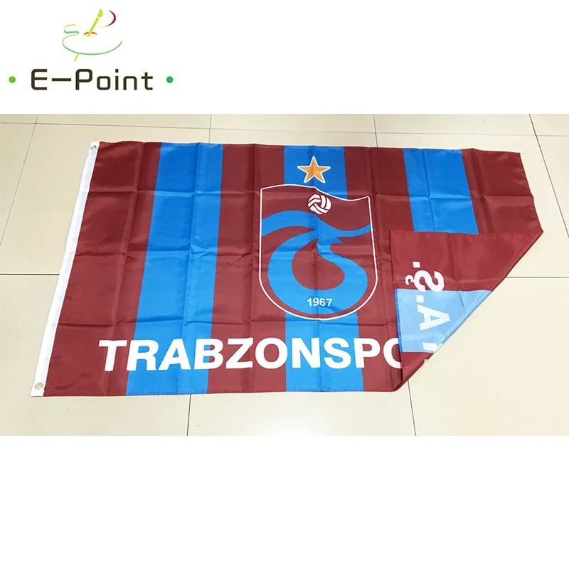 Турция Trabzonspor A.S. 3 фута* 5 футов(90*150 см) размер рождественские украшения для домашнего флага баннер подарки