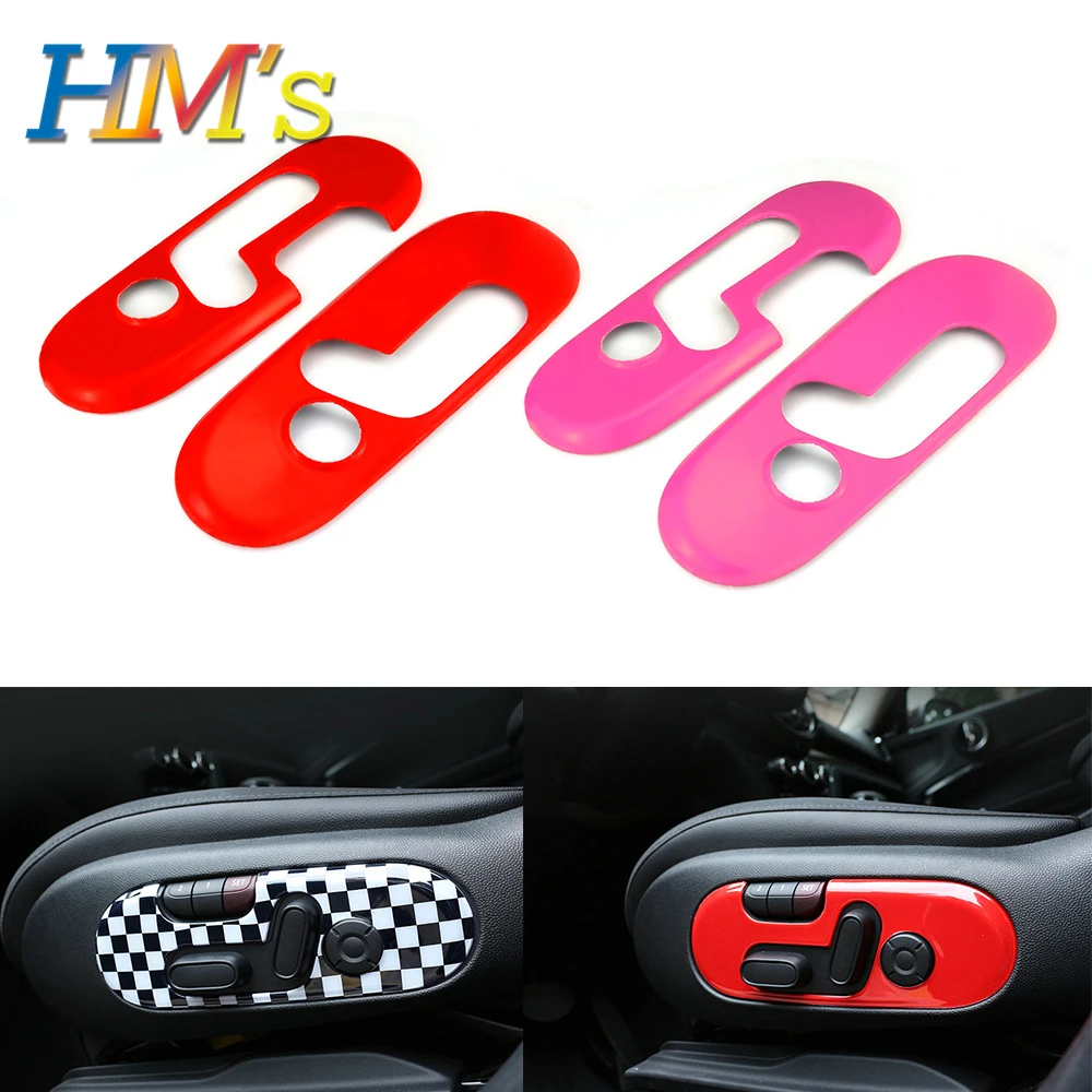 

For MINI Cooper Countryman F60 Car Seat Control Switch Cover Sticker For MINI Cooper F60 Accessories Decals For MINI Countryman