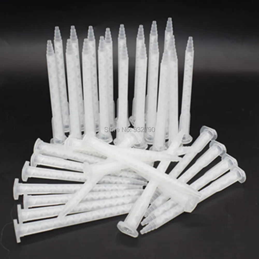 30pcs Dual Cartridge Epoxy Static Mixer Mixing Nozzle AB Resin Static