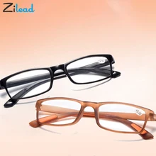 Zilead, антигнущиеся очки для чтения, дальнозоркие, для пожилых мужчин и женщин, сверхлегкие, снимают визуальную усталость, удобные, дальний прицел, очки