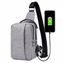 Мужская нейлоновая сумка на ремне, рюкзак, сумка через плечо, сумка для путешествий, S порт, походные рюкзаки с usb-портом для зарядки, сумка