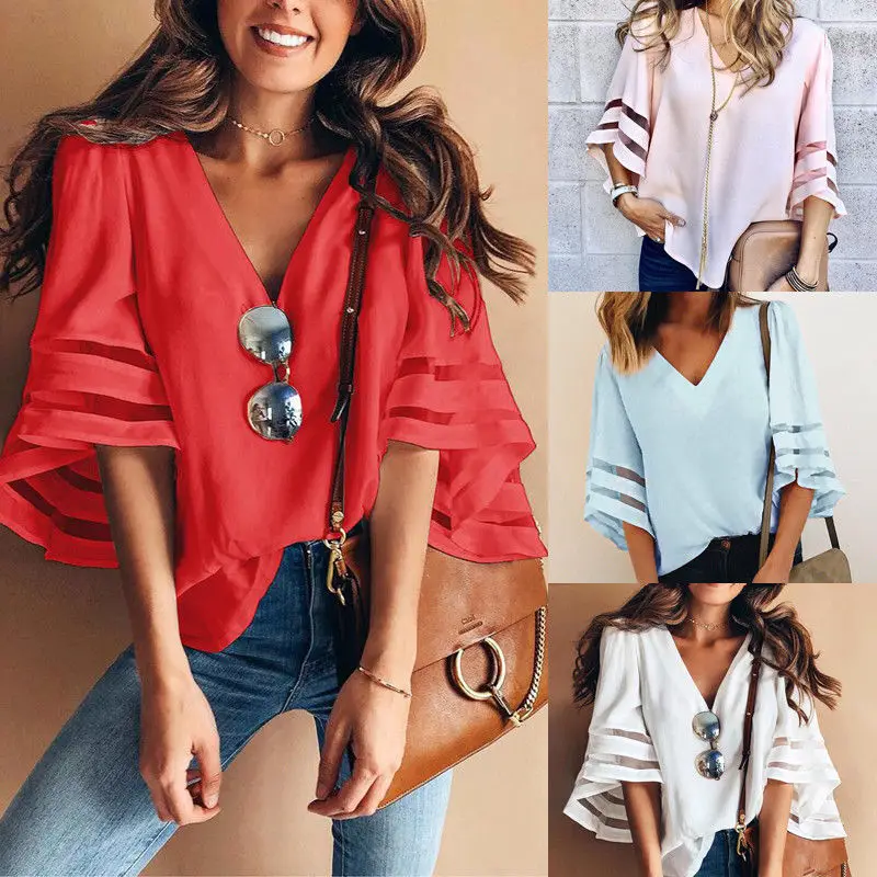 Boho винтажные Женские Новые Модные Дизайнерские повседневные футболки удобная