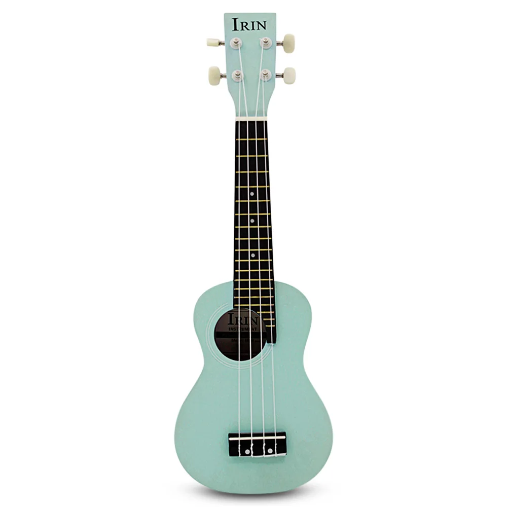 IRIN 21 Inch Side Hole Solid Wood Ukulele D-Type Neck Comfortable Stringed Instruments With An Open Knob For Beginner | Спорт и