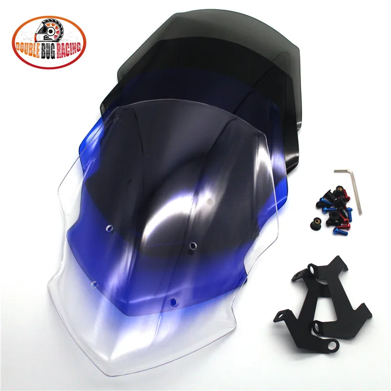 Для 2018 2020 Yamaha MT07 FZ07 MT 07 FZ аксессуары для мотоциклов 4 цвета лобовое стекло ветровое