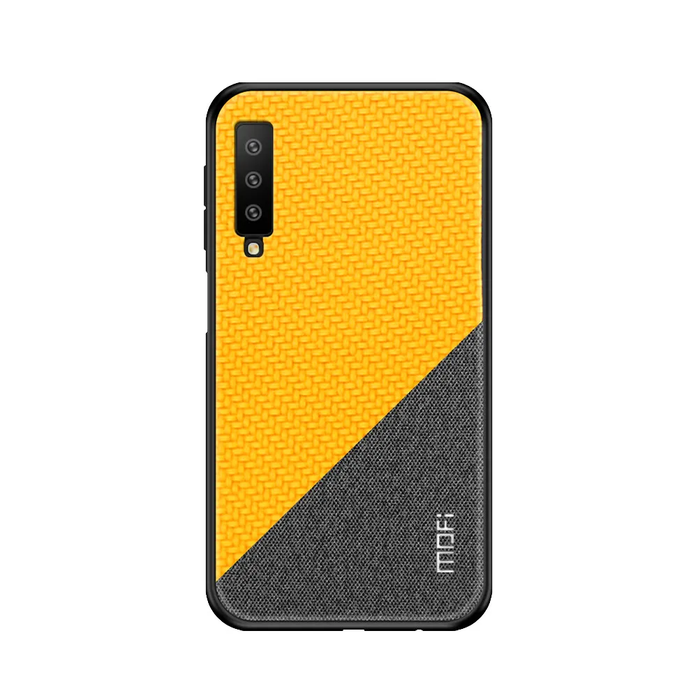 MOFI Case For Samsung Galaxy A7 2018 Phone Slim Soft TPU Anti-Scratch Back Cover A750 Fundas |