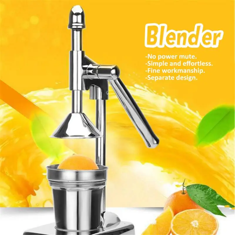  Orange Manual Lemon Juicer Pomegranate Juicer Hand Pressure Citrus Juice Machine Stainless Steel Ju
