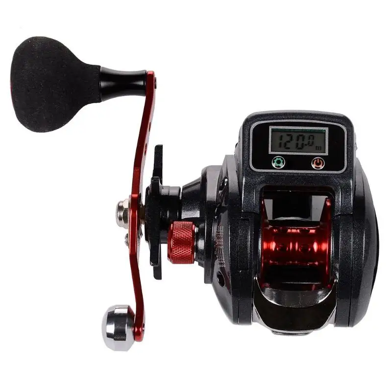

SHA300 13+1BB 6.3:1 Digital Display Magnetic Brake Low Profile Baitcasting Micro Lead Counting Reel Fishing Reel Fishing Tackle