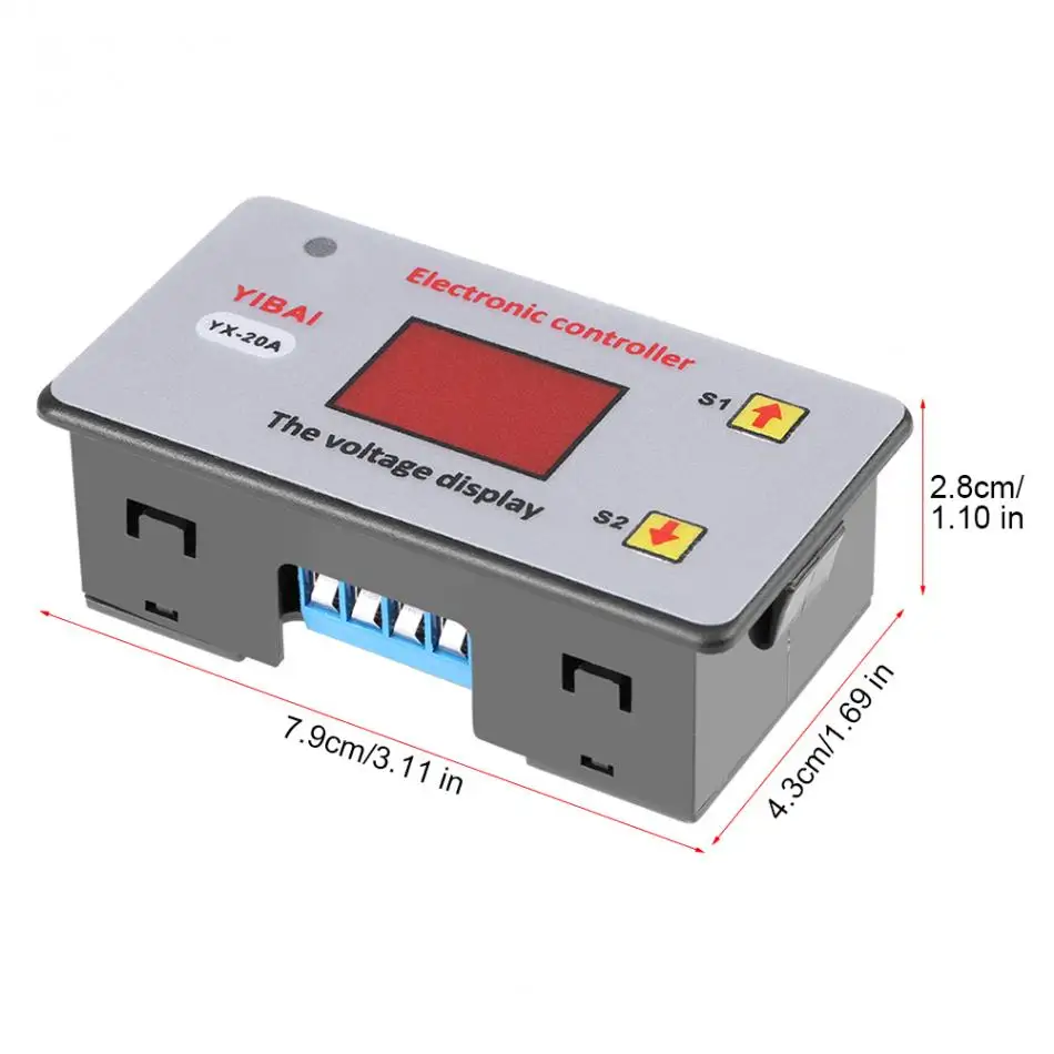 6-48 в контроллер зарядки аккумулятора модуль для контроля пониженного напряжения модуль защиты от разрядки