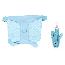 Анти-потерянный поводок ребенка привязь для прогулки детский браслет помощник ремень(синий