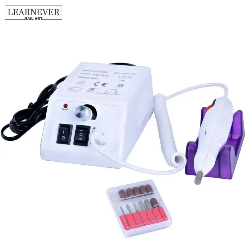

Nail Drill Manicure Machine 20000 Rpm Electric Mill Equipment For Nails Polish Machine Nail File Drill Bit Sanding